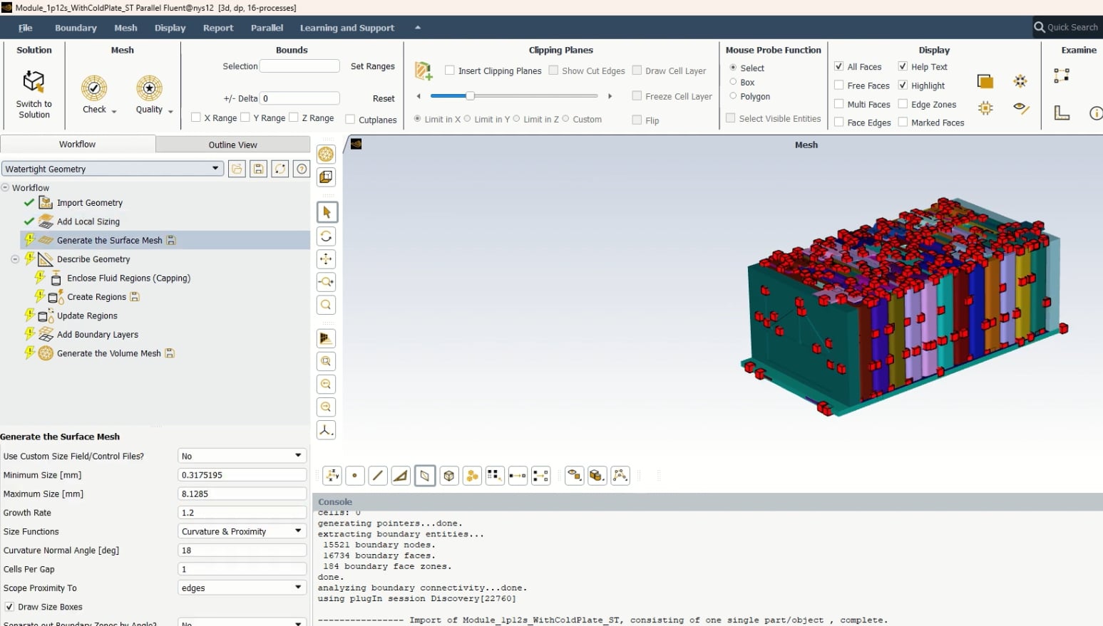 Ansys fluent meshing