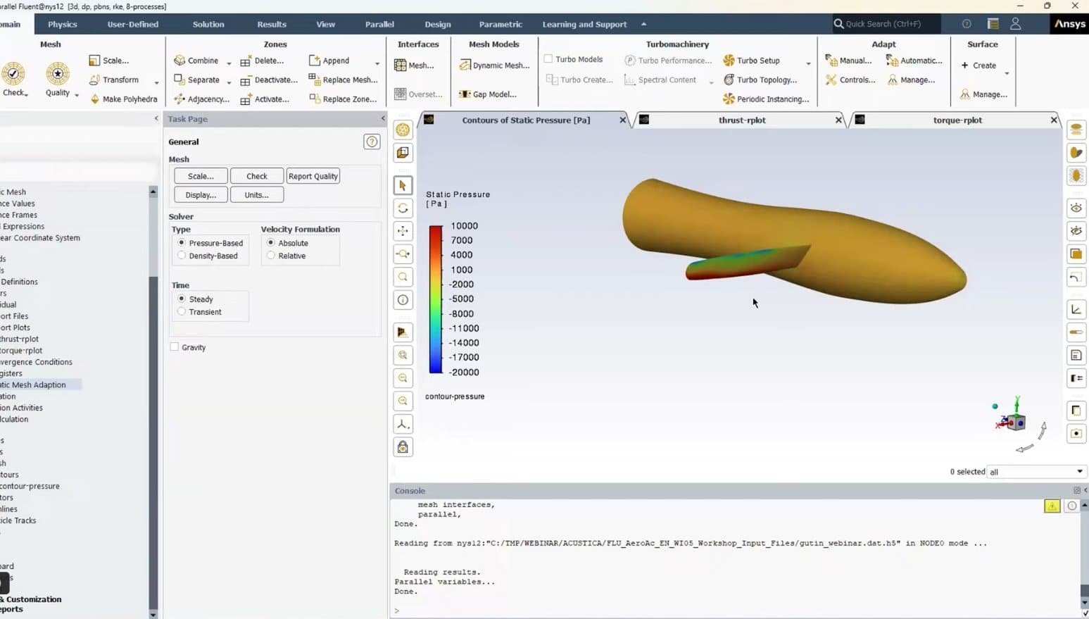 Aeroacústica con Ansys CFD